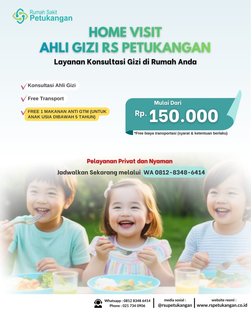 Layanan Homevisit - Ahli Gizi RS Petukangan