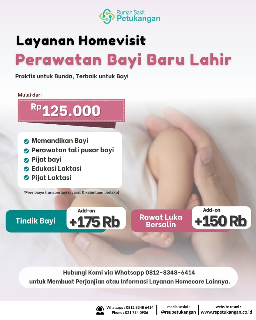 Layanan Homevisit - Perawatan Bayi Baru Lahir